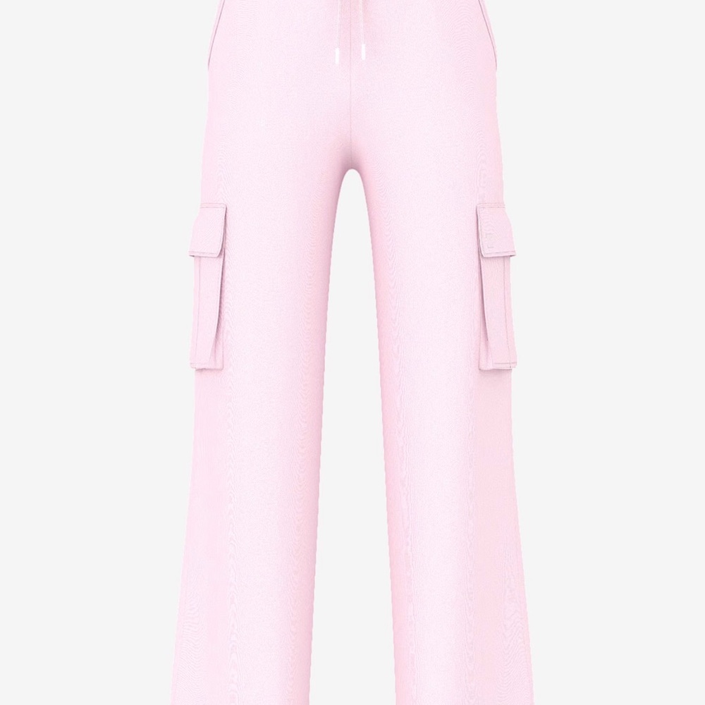 PINK Victoria's Secret Light Pink Wide Leg Pants